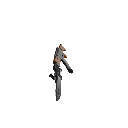AK47 with Bayonet