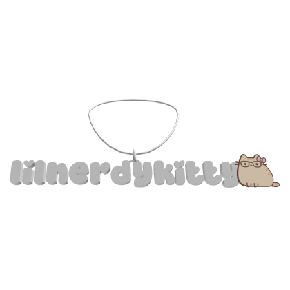 Cute Lil Nerdy Kitty Necklace ♡ 