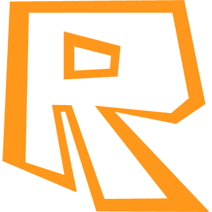 Orange Retro Classic Roblox Pin