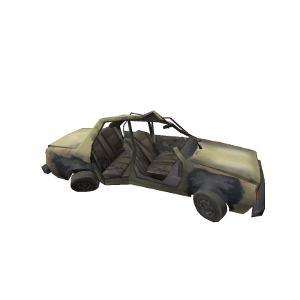 🚗 Destroyed car