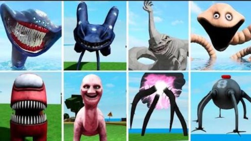 SCP MORPH & BACKROOMS MORPH