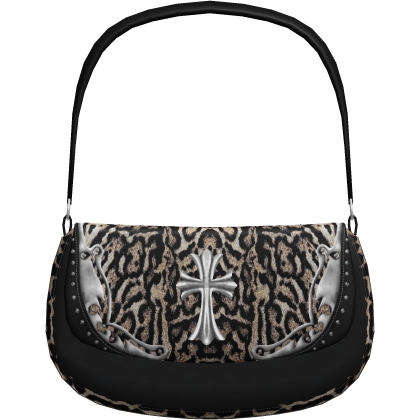 Y2K Fashion Leopard Print Shoulder Bag