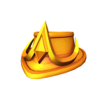 Pure Gold Fedora of Determination