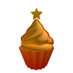 Fire Cupcake