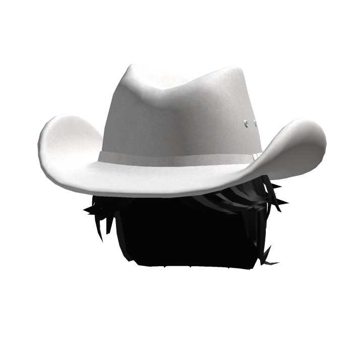 Messy Hair + Cowboy Hat