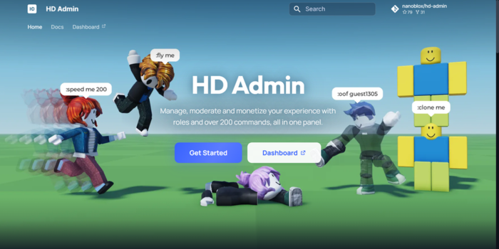 HD Admin preview 2