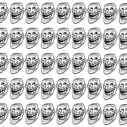 Troll Face Wallpaper Roblox decal