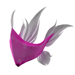 Erythia's Fuschia Multiwing Battlehelm of Feathers