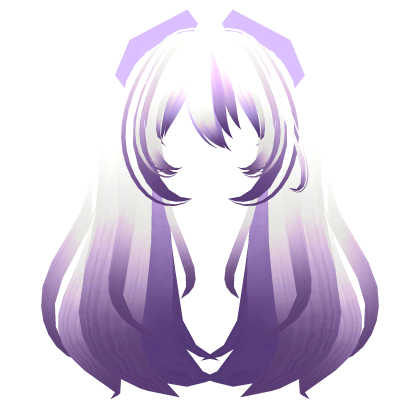 Miku Fluffy Twintails Hair- Gojo Pastel Glowing Roblox item