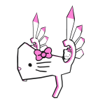 Pink Kitty Valk