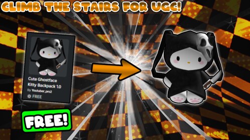[FREE UGC!🎩🧸] Climb the Stairs for UGC!🌟