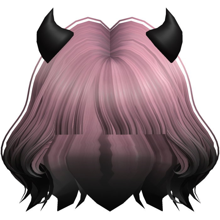 Monster Girl Chibi Anime (Pink & Black) 