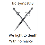 No Sympathy