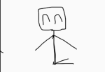 Stick man tower defends gruop