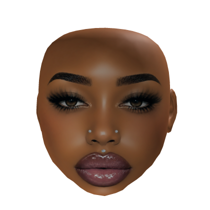 SNTQxTiana | Baddie mesh head makeup  Roblox item
