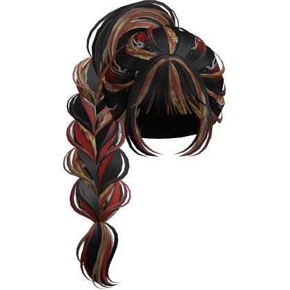 Braided Anime Princess Ponytail Japanese Dragon