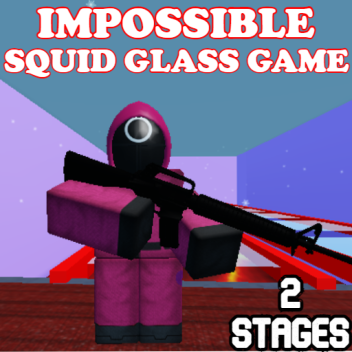 El juego Dificil Del Calamar🌟Obby de Vidrios🌟