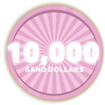 10,000 Sand Dollars Obtained