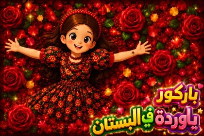 🌹 باركور ياوردة في البستان