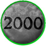 2,000 Tokens Achievement