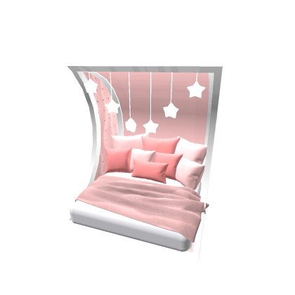 Cute Pink vibe bed