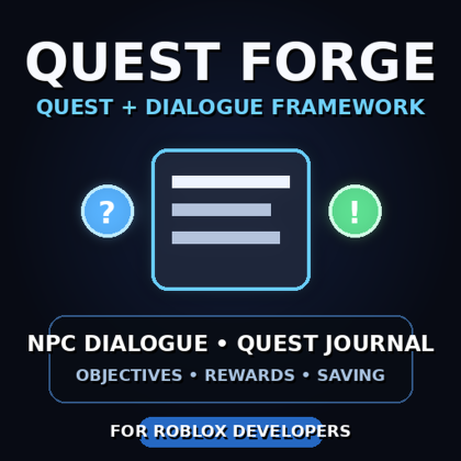 Quest Forge - Quest & Dialogue System