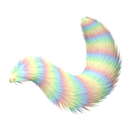 pastel rainbow tail 🌈