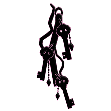 Pink Neon Keys