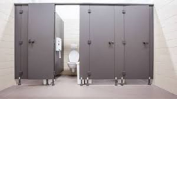 Realistic Public Bathroom Simulation