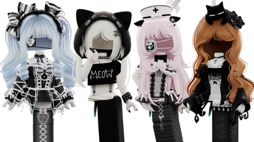 [🖤] Emo/Gothic Outfits!