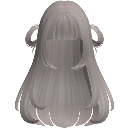Cute Doll Bangs Hair w/ Side Curls (Ash Blonde) Roblox item