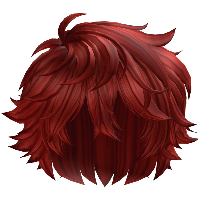 Fluffy Messy Haircut [Red]