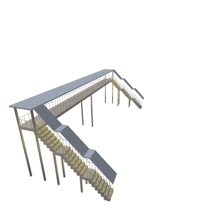 Big overhead bridge