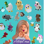 B L U E Y adopt me pets
