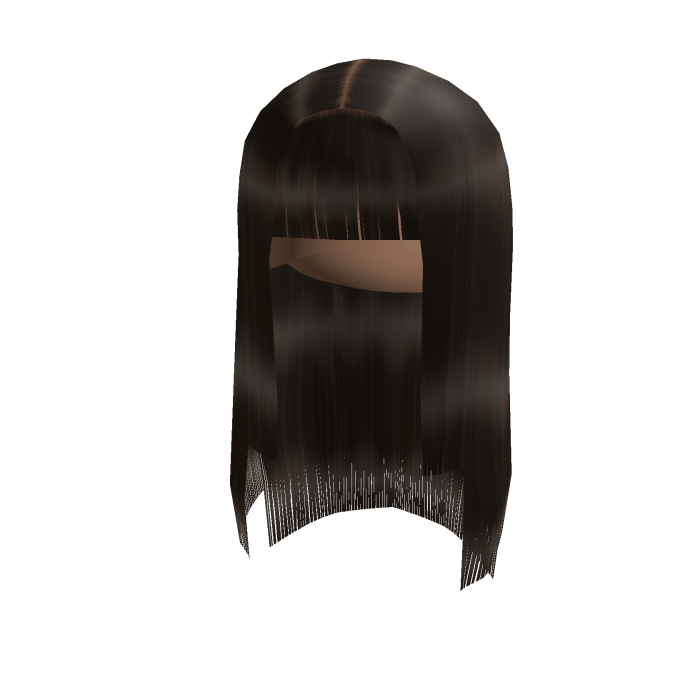 Brown Bussdown Bangs