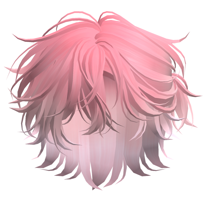 Wolfcut Tied-Up Sidepart Cherry Blossom