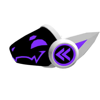 Protogen Visor | Purple/White VAR1 Roblox item