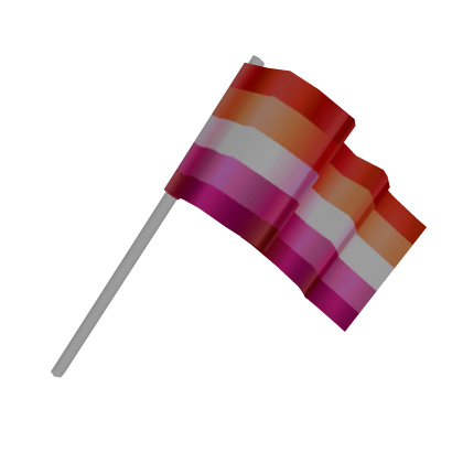 Mini Les Pride Flag