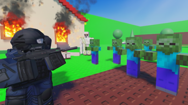 Swats VS Zombies Pixel screenshot 2