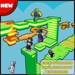 Noob Simulation Obby 🎶 icon
