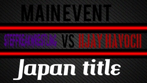 ALL OUT  Pay per view coming in August