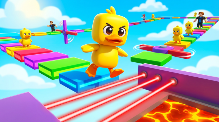 Obby But You're a Duckling  🐤 screenshot 2