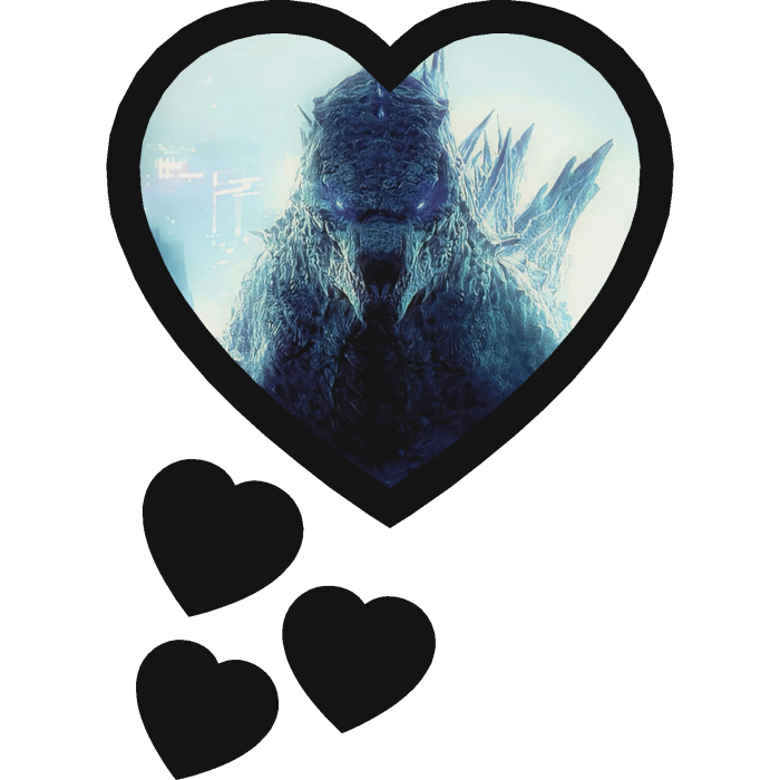 Godzilla Thinking Hearts Marvel