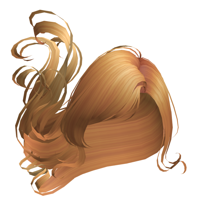 floating magical angel hair in ginger