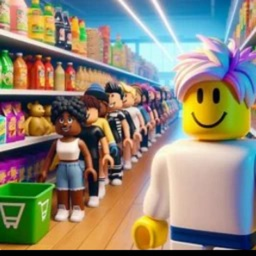 Line To Supermarket