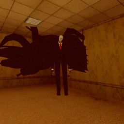Slender in Backrooms icon