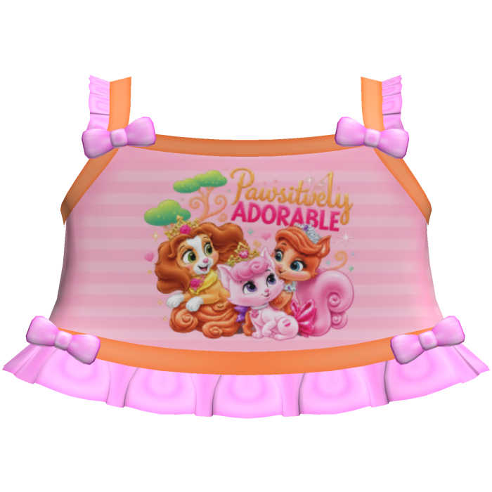 cute palace pets princess tweencore cutecore top