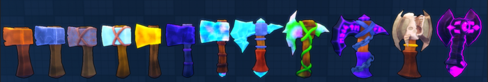 20 Axes Pack preview 3