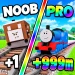 Blue Train Crash Physics icon