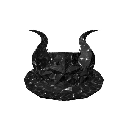 Obsidian Void Shattered Fedora Roblox item